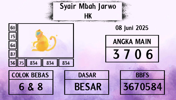 Syair Mbah Jarwo - HK